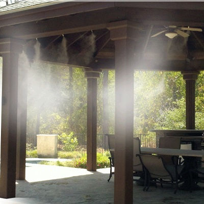 Система туманообразования для беседок и сада Patio Mistcooling Kit foto 6