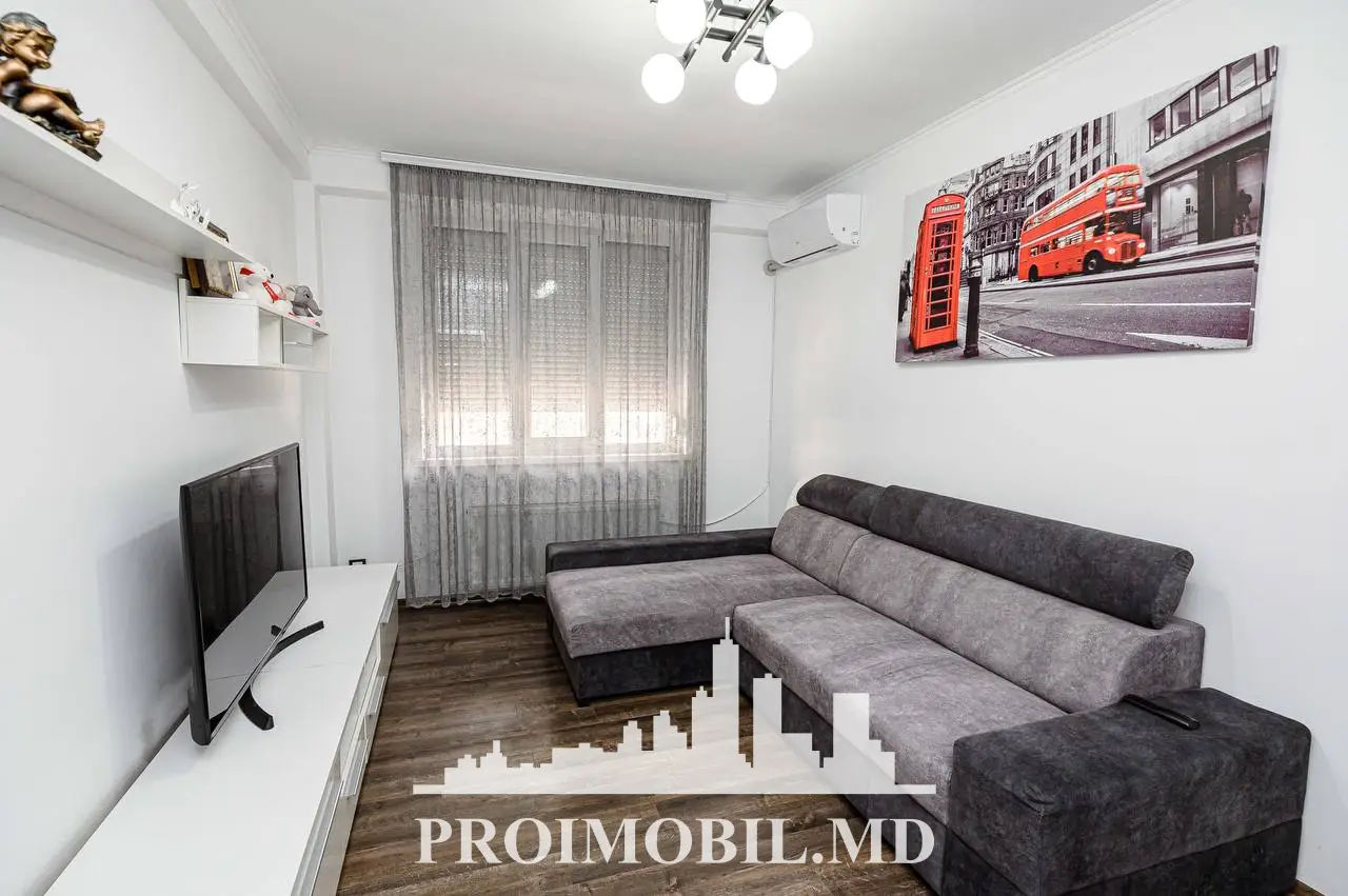 Apartament cu 2 camere, 60 m², Centru, Chișinău foto 2