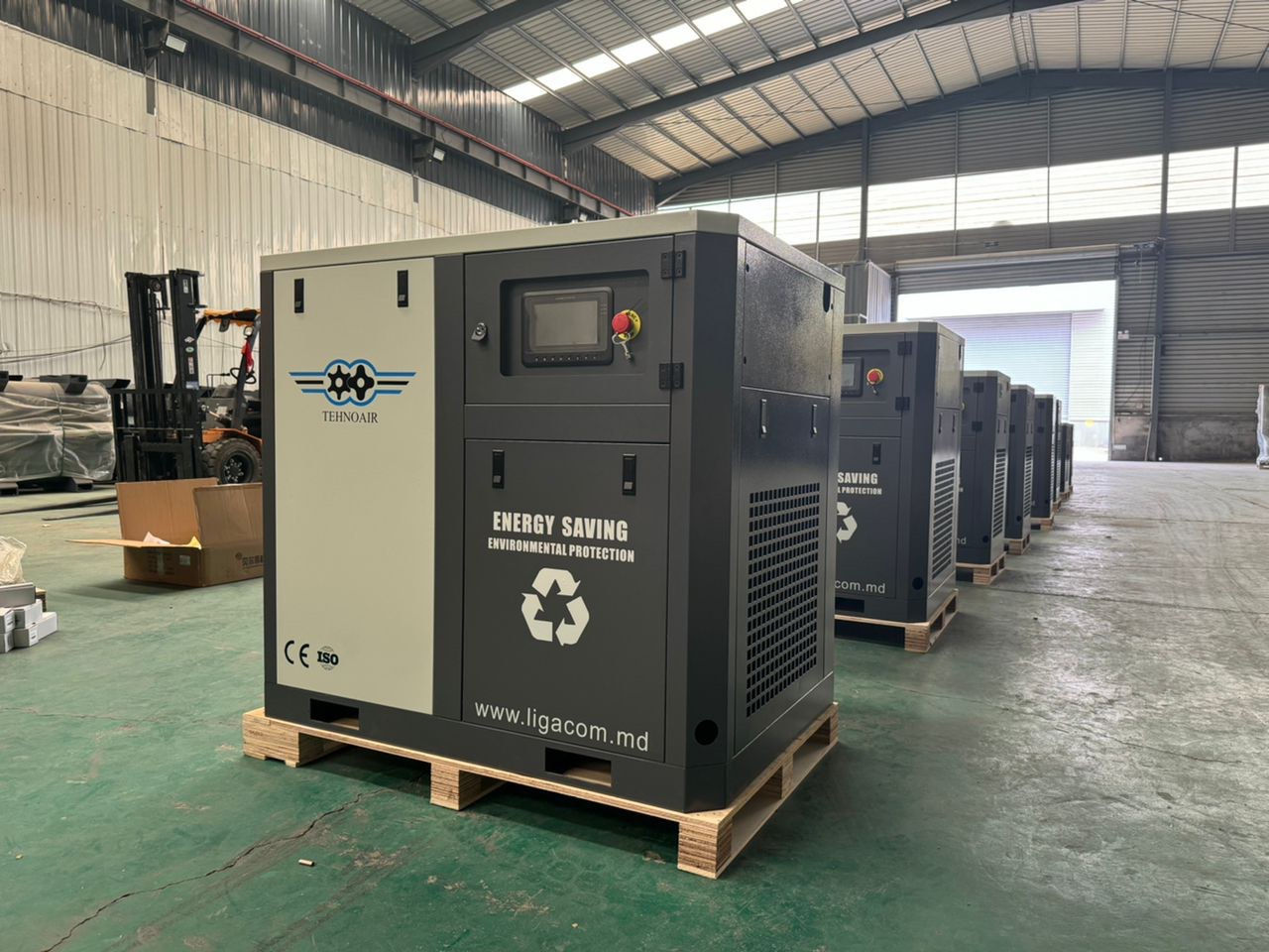 Compresor cu surub 7.5kW foto 5