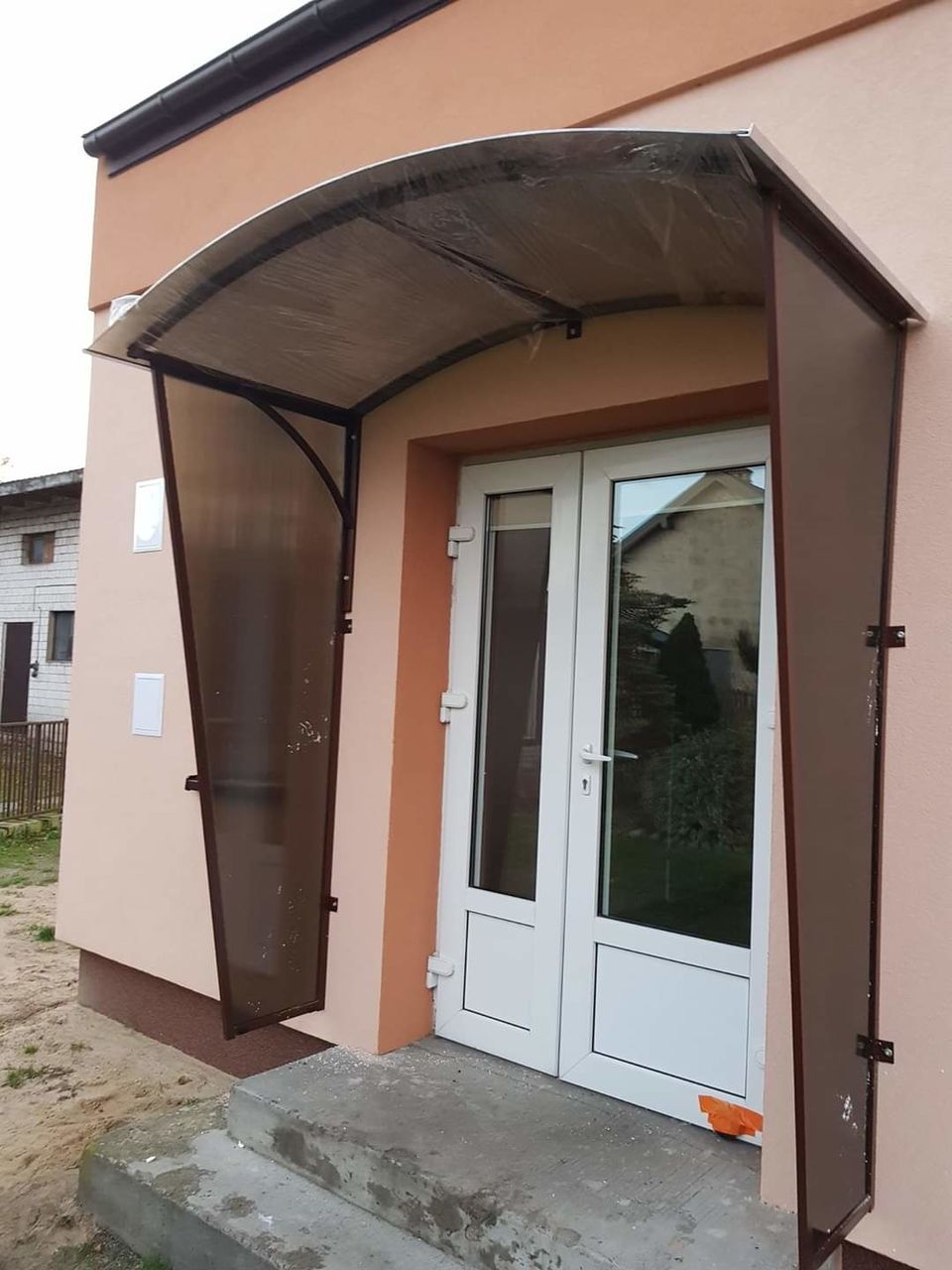 Copertine din policarbonat / козырьки из поликарбоната foto 2