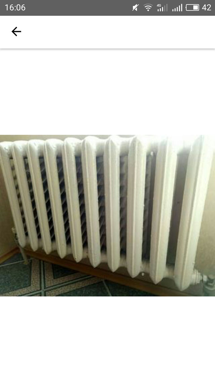 Чугунные батареи