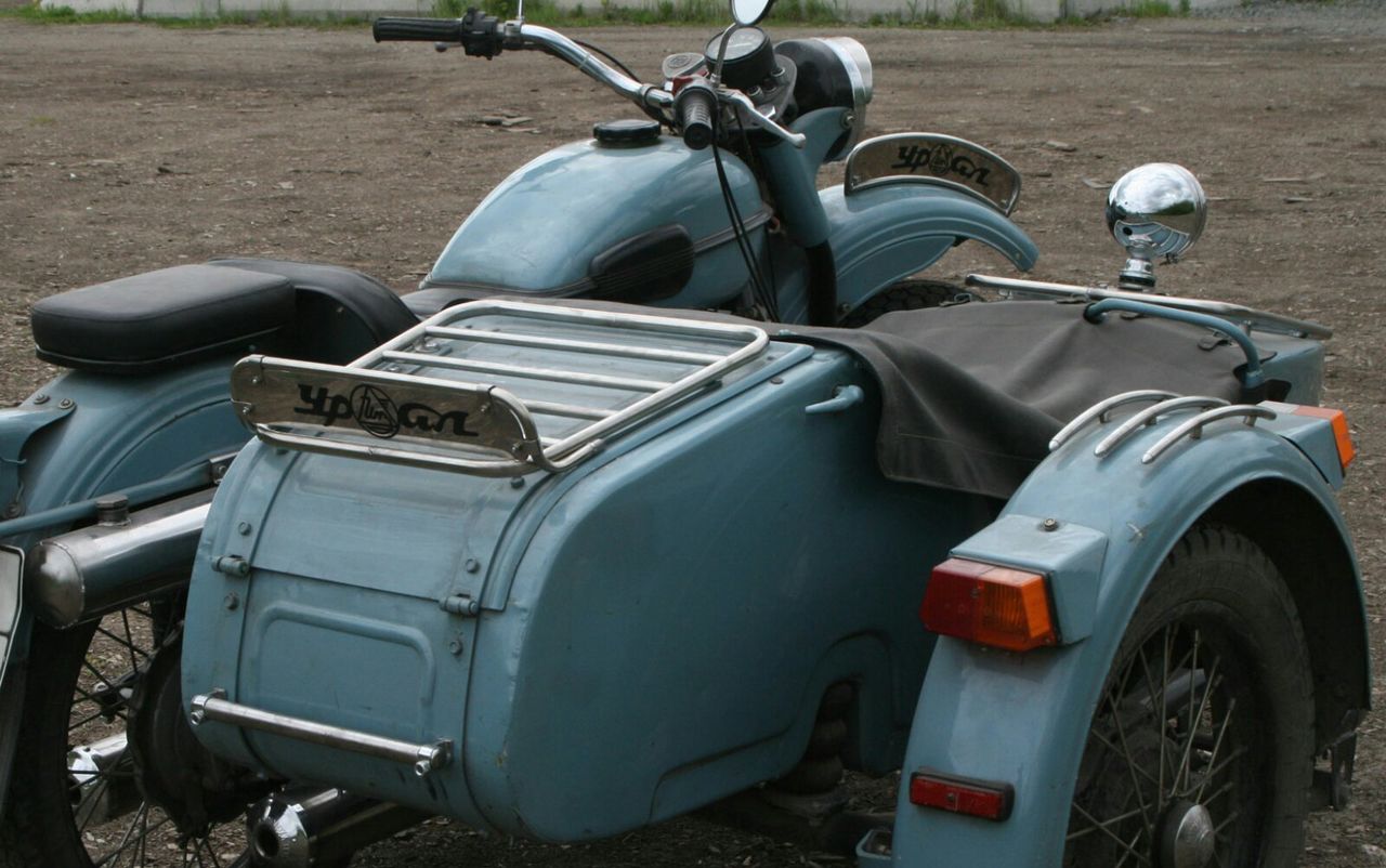 Багажник на люльку мотоцикла Урал