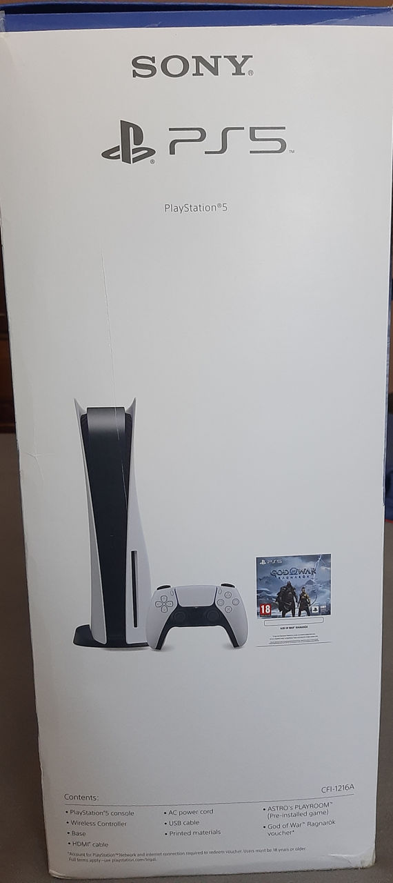 Sony PlayStation 5 ,sigilat+Joaca  God of war Ragnarok foto 3