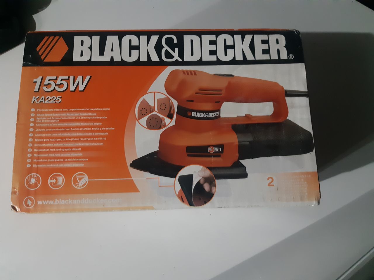 Шлифовальная машина black decker