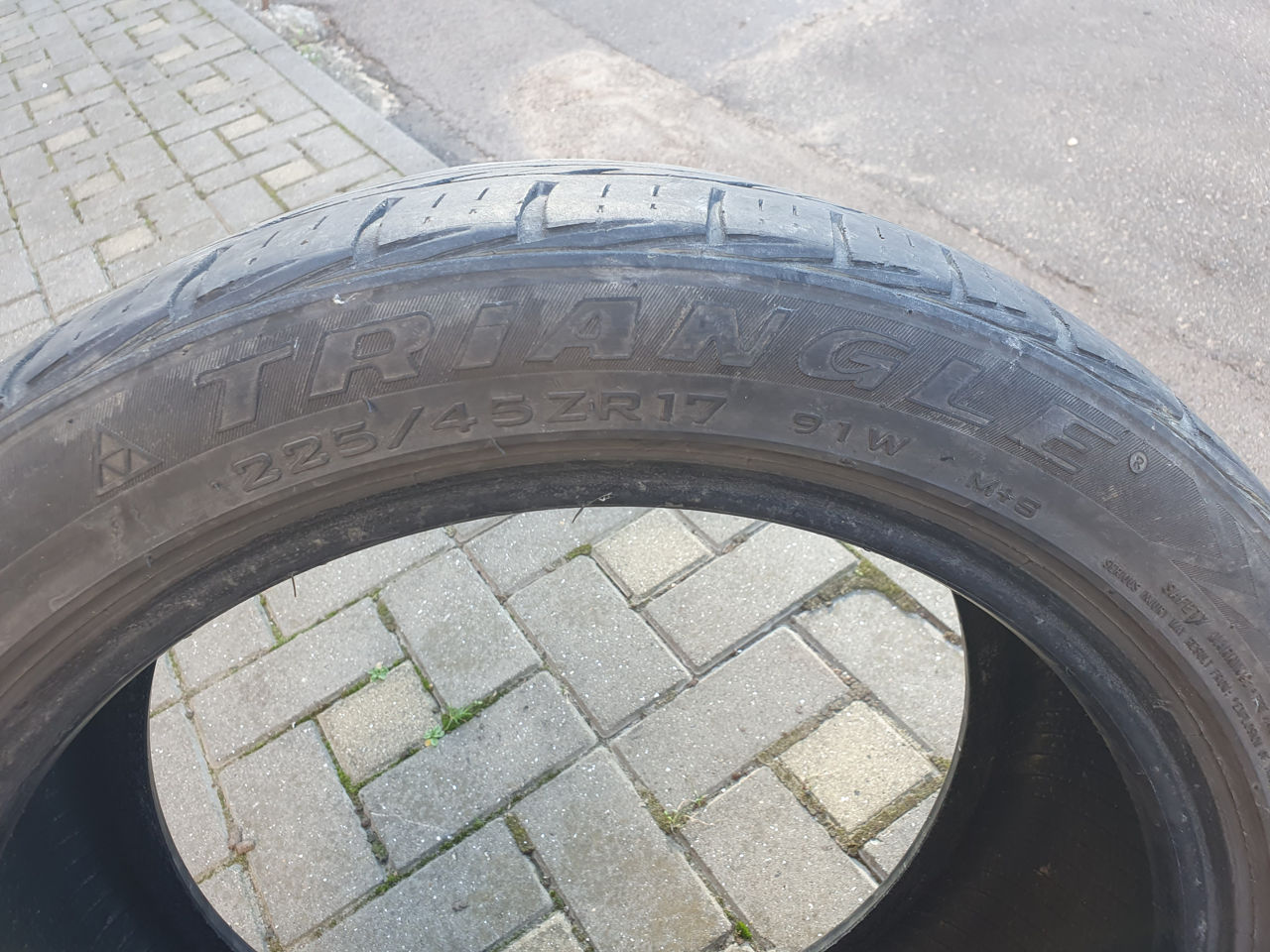 2 Шины Triangle Group, 225/45 R17, летние