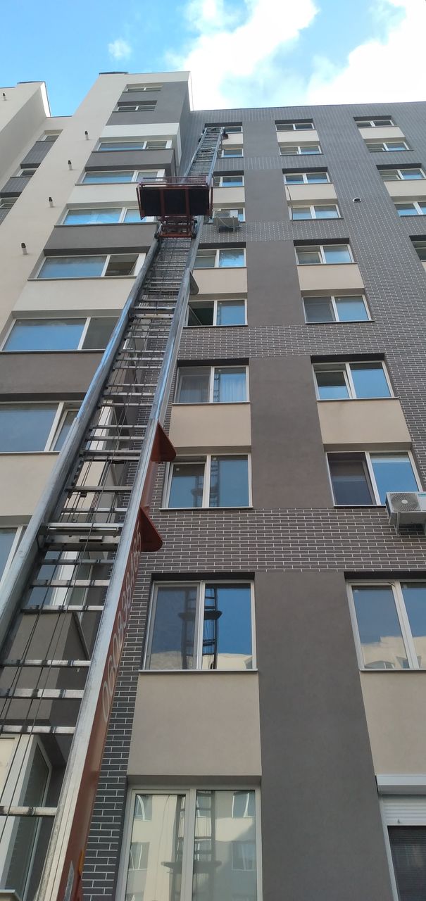 LiftMobil Transport de Mărfuri Lift exterior Evacuarea Gunoiului foto 3
