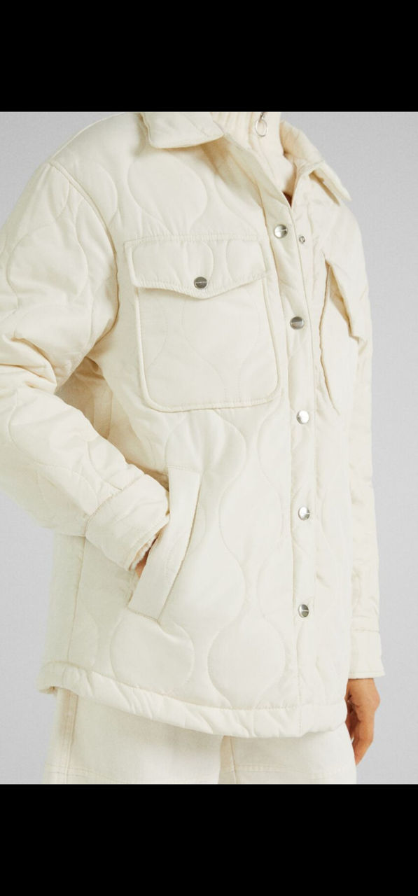 Bershka стильная куртка рубашка коллекция 2022 новая с этикетками size L