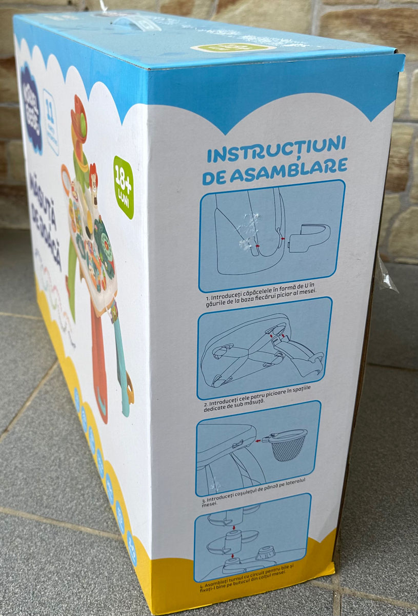 Huanger Baby Activity Masa de jocuri puzzle foto 7