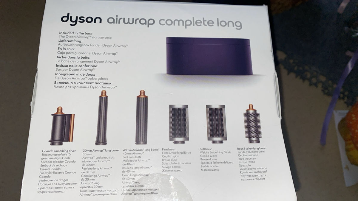 Продам новый Dyson Airwrap Complete Long оригинал foto 1