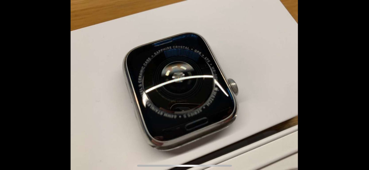 Apple watch series 5 44mm stainless steel  фото 1