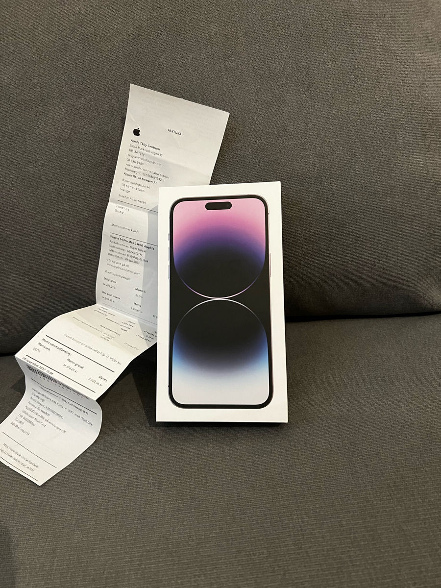 iPhone 14 Pro Max 256gb Deep Puple