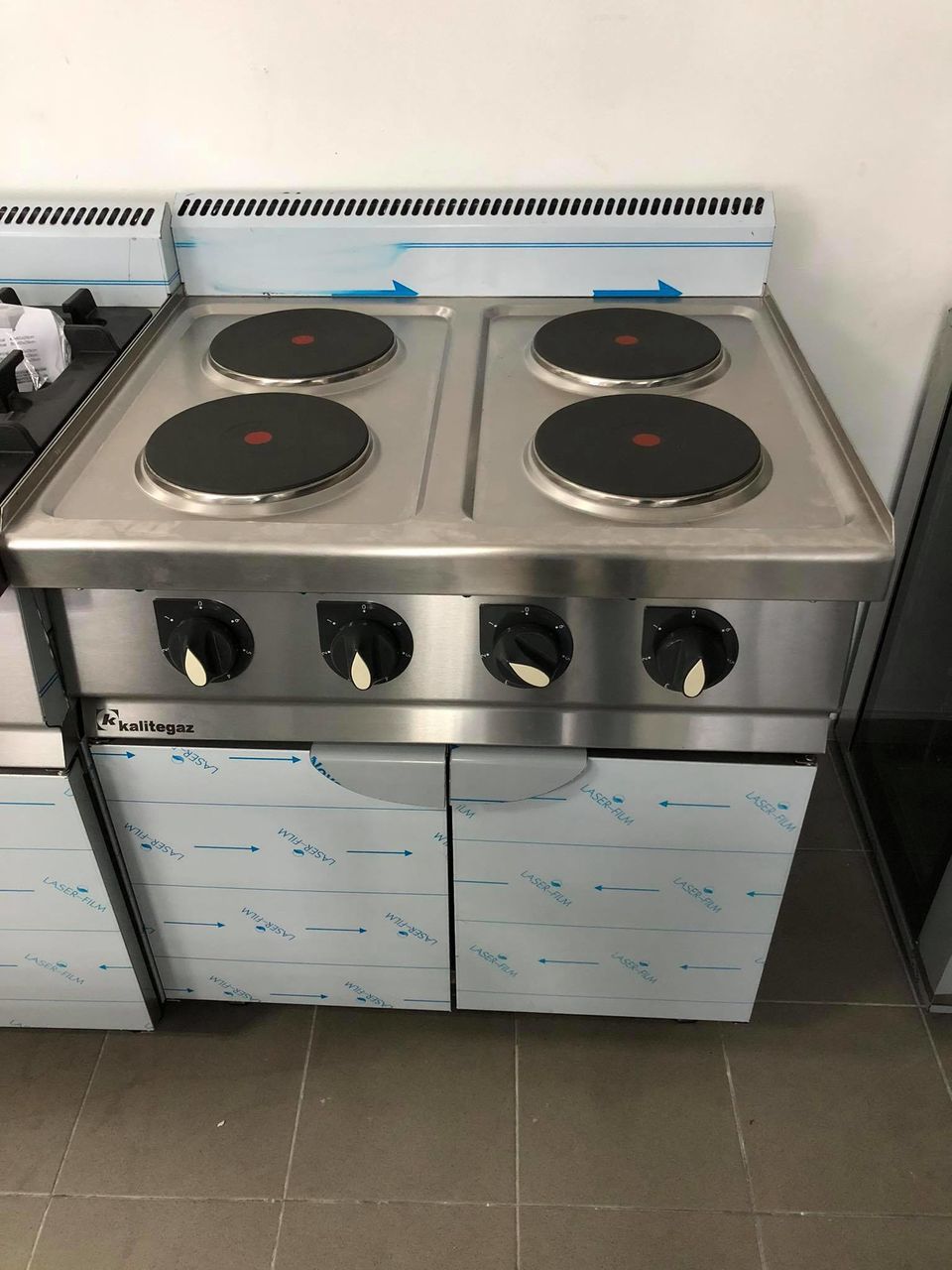 Plite electrice profesionale din inox pentru restaurante фото 2