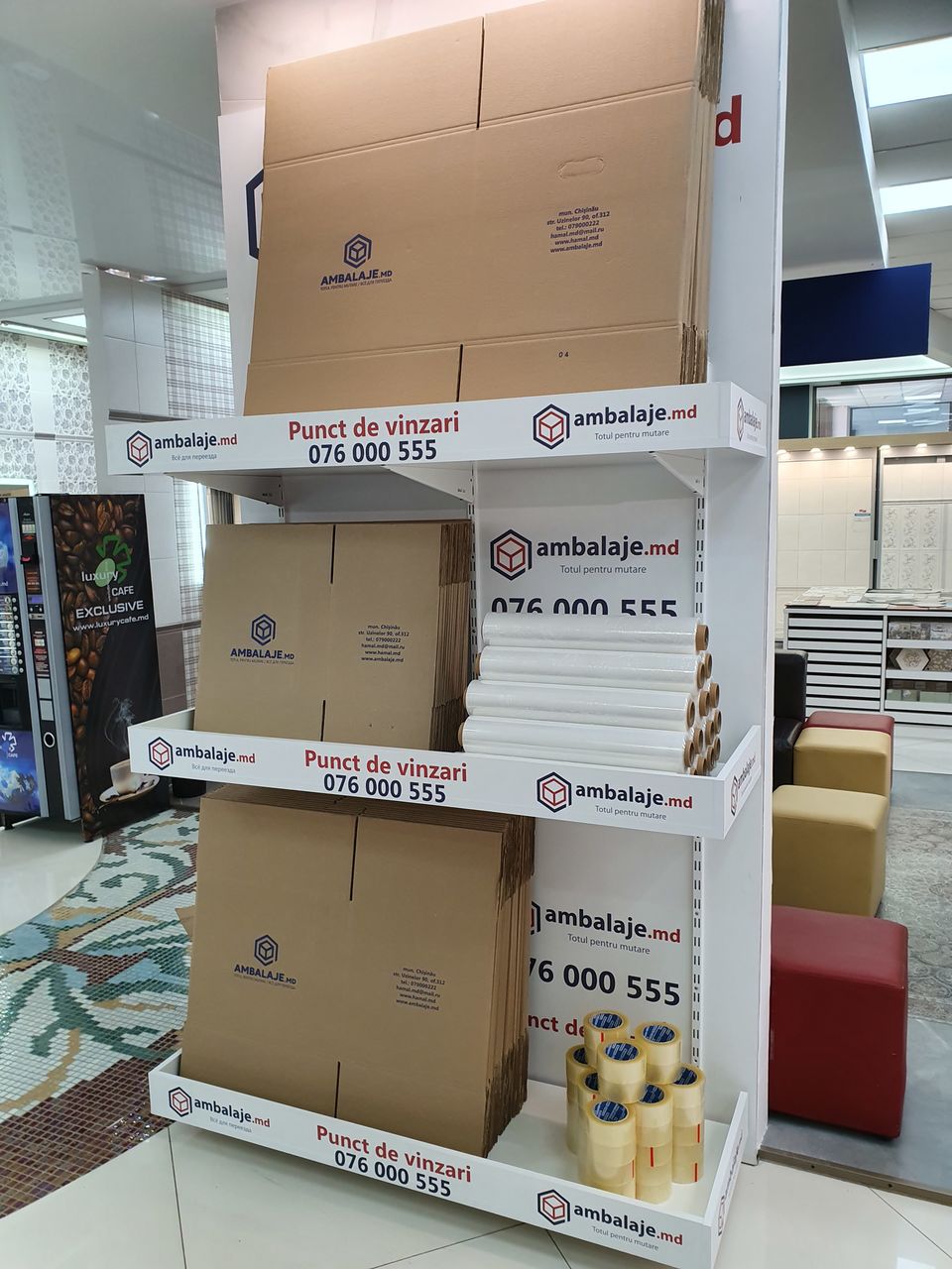 Картонные коробки/ Стретч-пленка/ Пузырьковая пленка/ Cutii din carton/ Scotch/ Ambalaje.MD foto 2