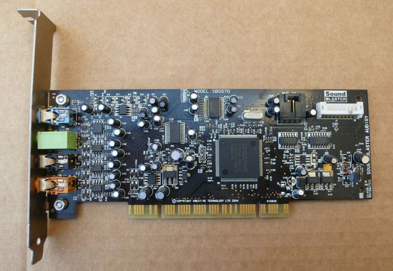 Creative Labs SB0570 PCI Sound Blaster Audigy SE Sound Card