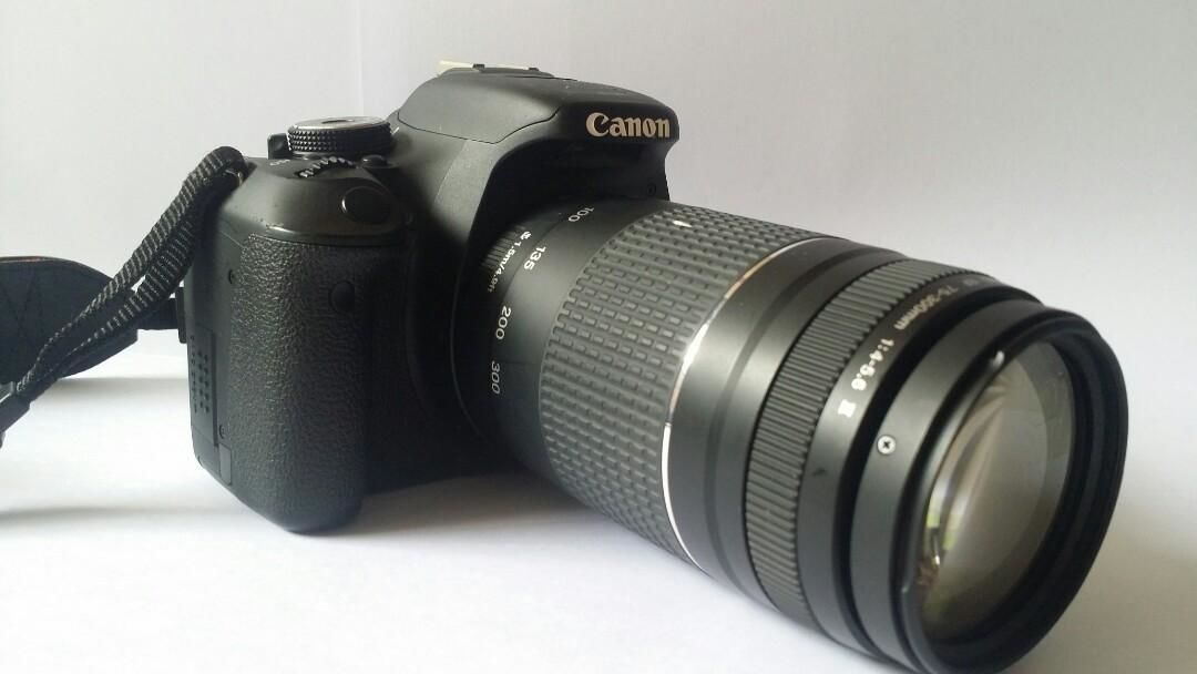 Canon 450d +75 300mm profesional ideal.