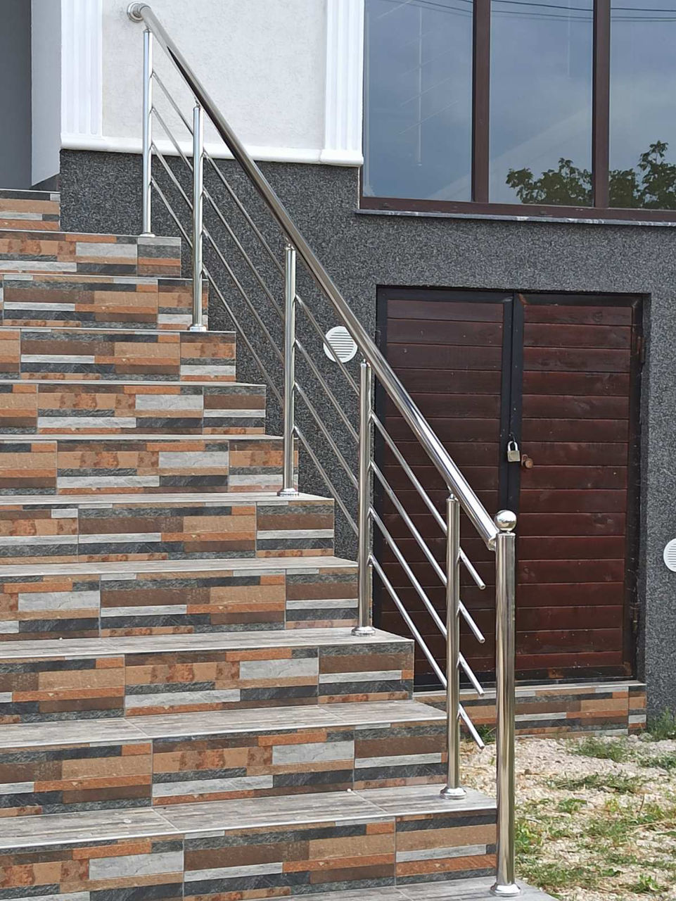 Перила и ограждения из нержавеющей стали и алюминия / Balustrade din inox și aluminiu foto 9