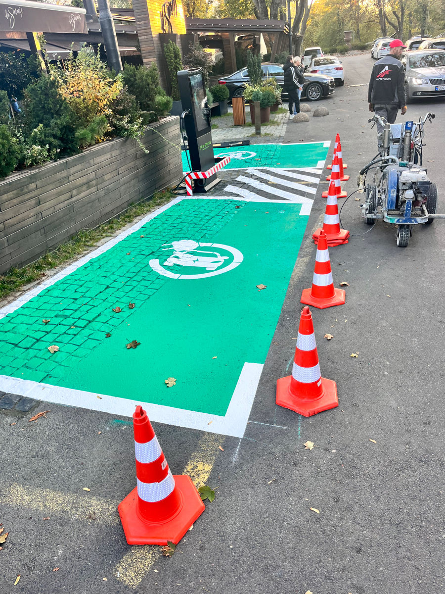 Servicii marcaj rutier, instalare indicatoare rutiere!!! foto 0