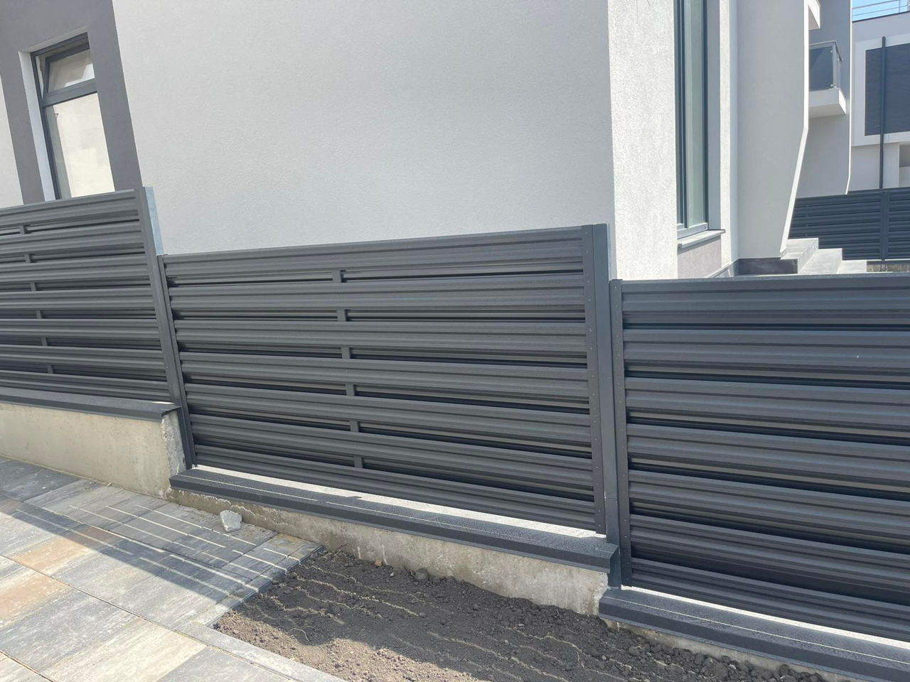 Garduri din ștacheta metalică de la Producator!!! 38 lei 1m.l. de stacheta foto 11