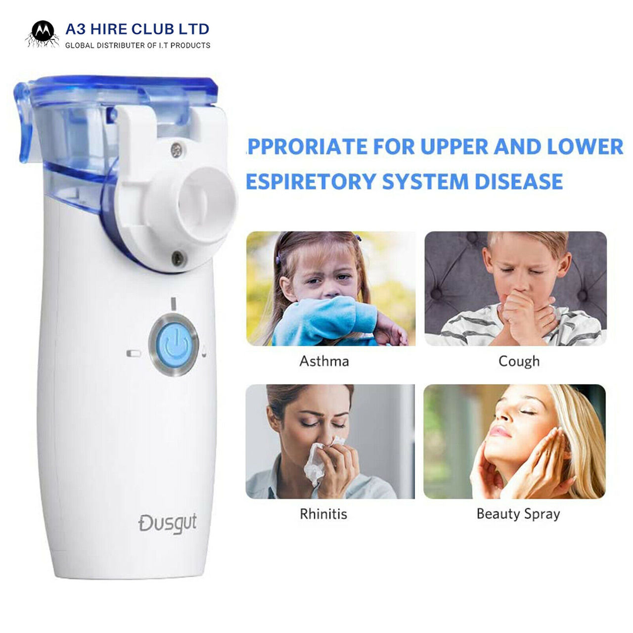 Inhalator nebulizator Mesh-tehnologie ultrasunet Mesh-небулайзер ...