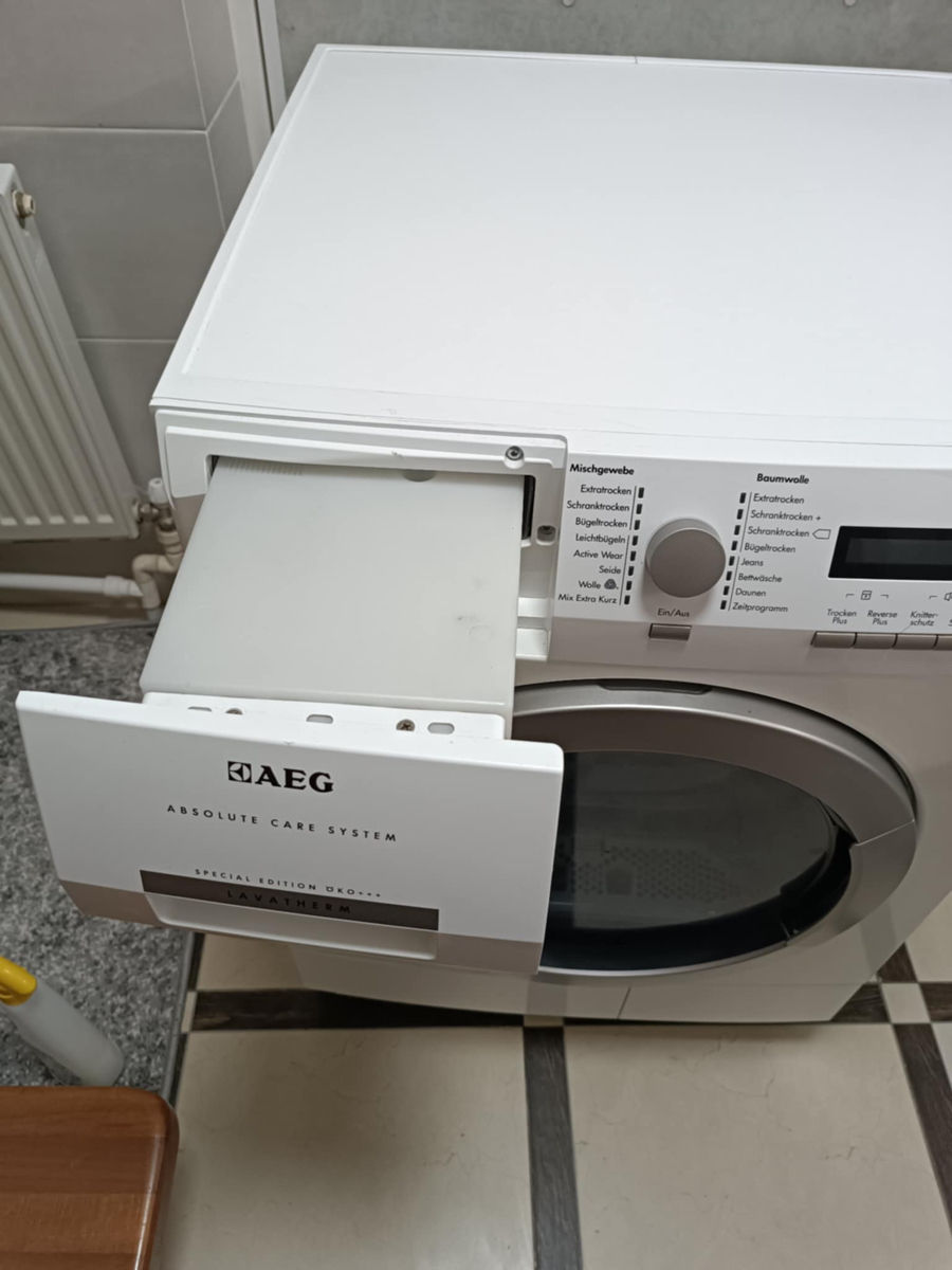 AEG uscator rufe 8kg foto 0