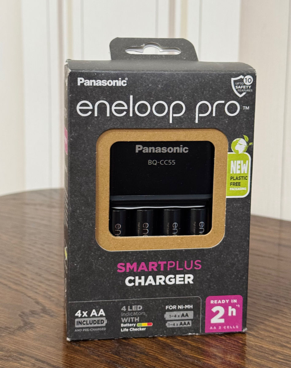 Panasonic Eneloop Pro Acumulatori NI-MH Tip R6 AA de 2500mAh foto 4