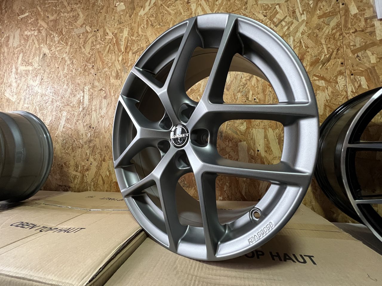 5x120 R18 Borbet Y Titan Matt на BMW foto 2