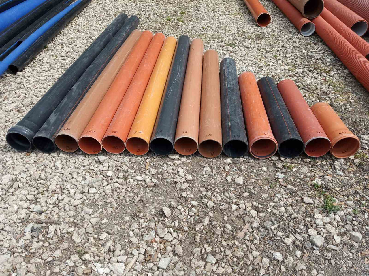 Țevi PVC canalizare diferite lungimi de la d.110mm pina la d.500mm foto 2