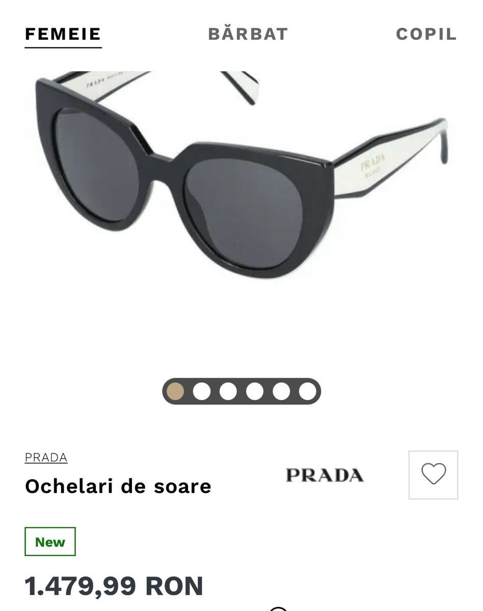 Ochelari Prada originali foto 4