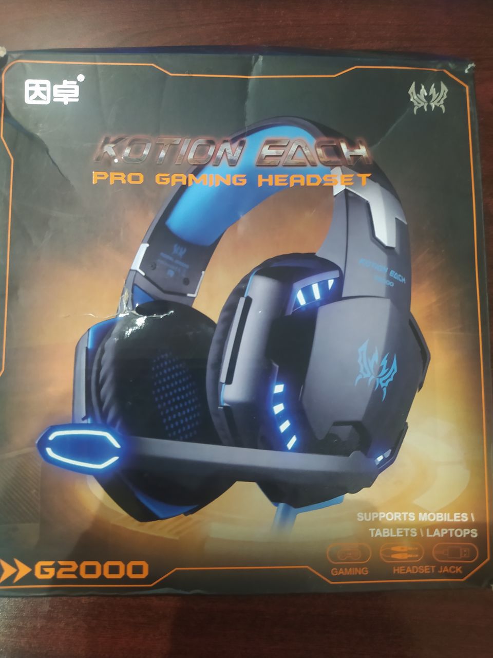Vând căști de gaming Kotion Each Pro Gaming Headset G2000