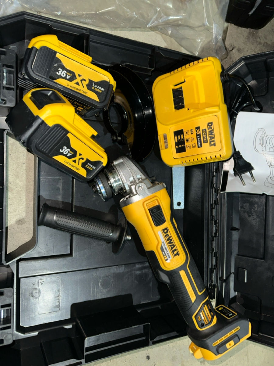 Polizor unghiular DeWalt dcg405 125mm foto 0