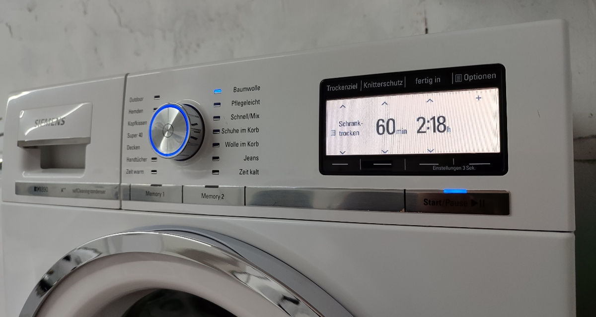 Сушильная машина Siemens IQ890 фото 5