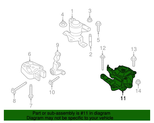 Подушка двигателя левая Ford fusion, Lincoln mkz hybrid foto 1
