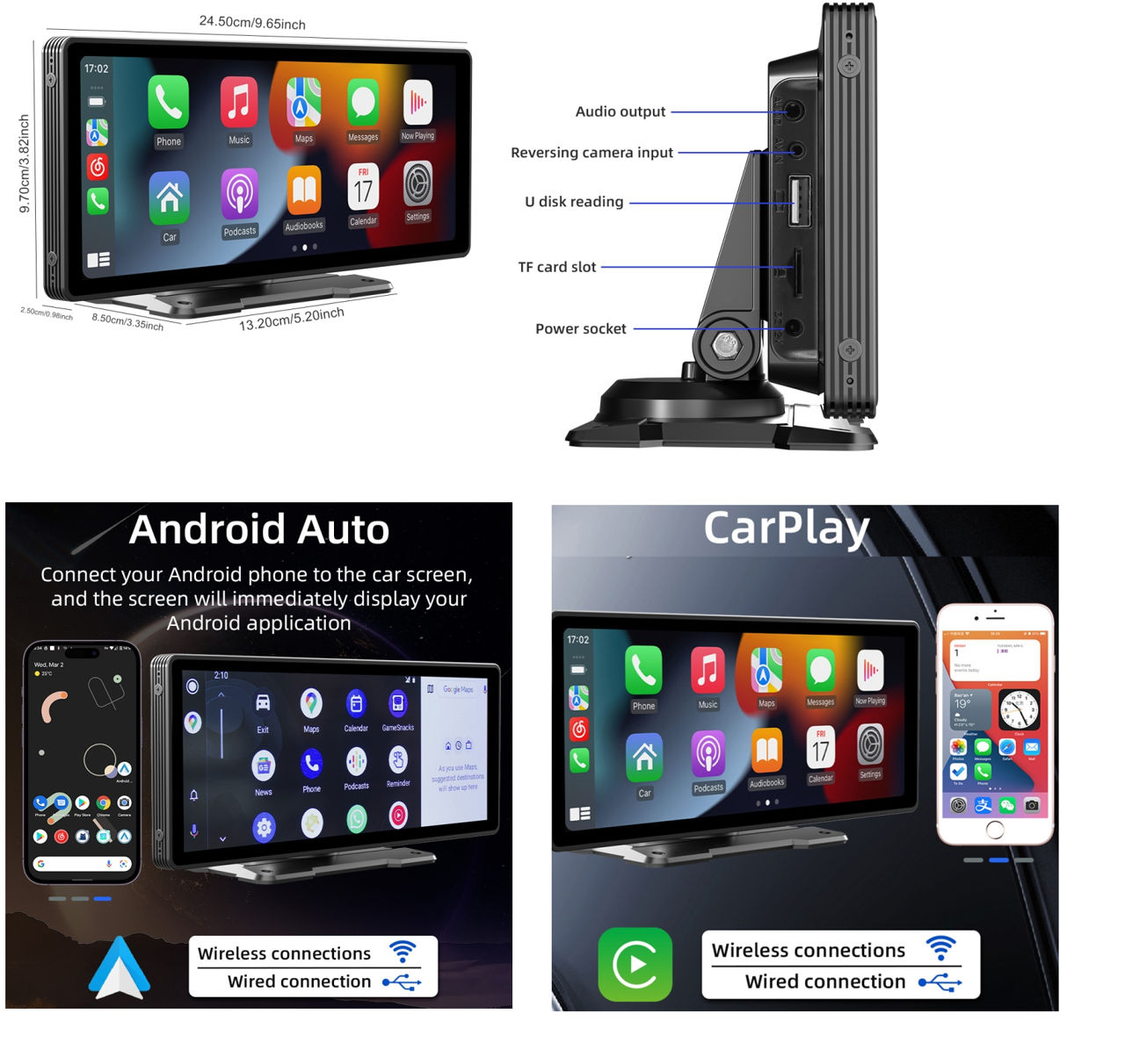Carlinkit беспроводной адаптер Carplay / Android Auto / YouTube фото 15