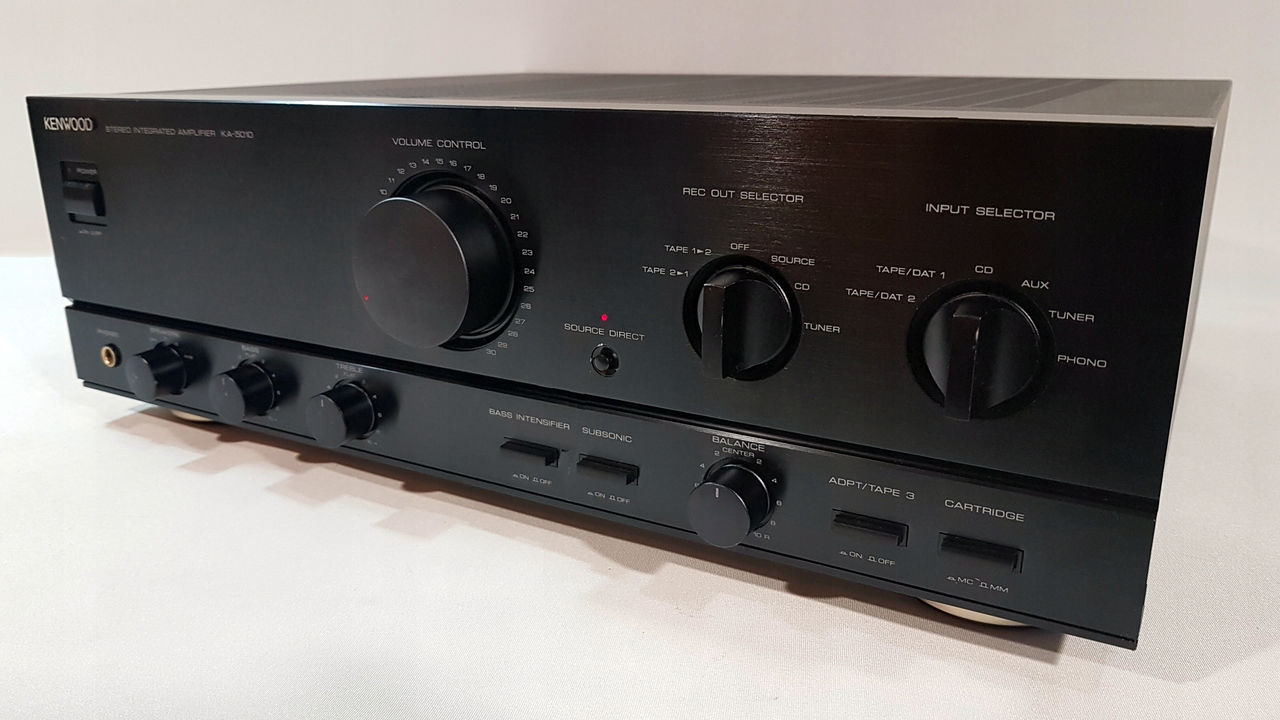 Kenwood KA - 5010 Надёжный двухканальный усилитель. Удовольствие для  хозяина и соседей.