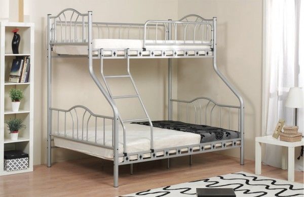 двухъярусная кровать twin/full bunkbed (metal)