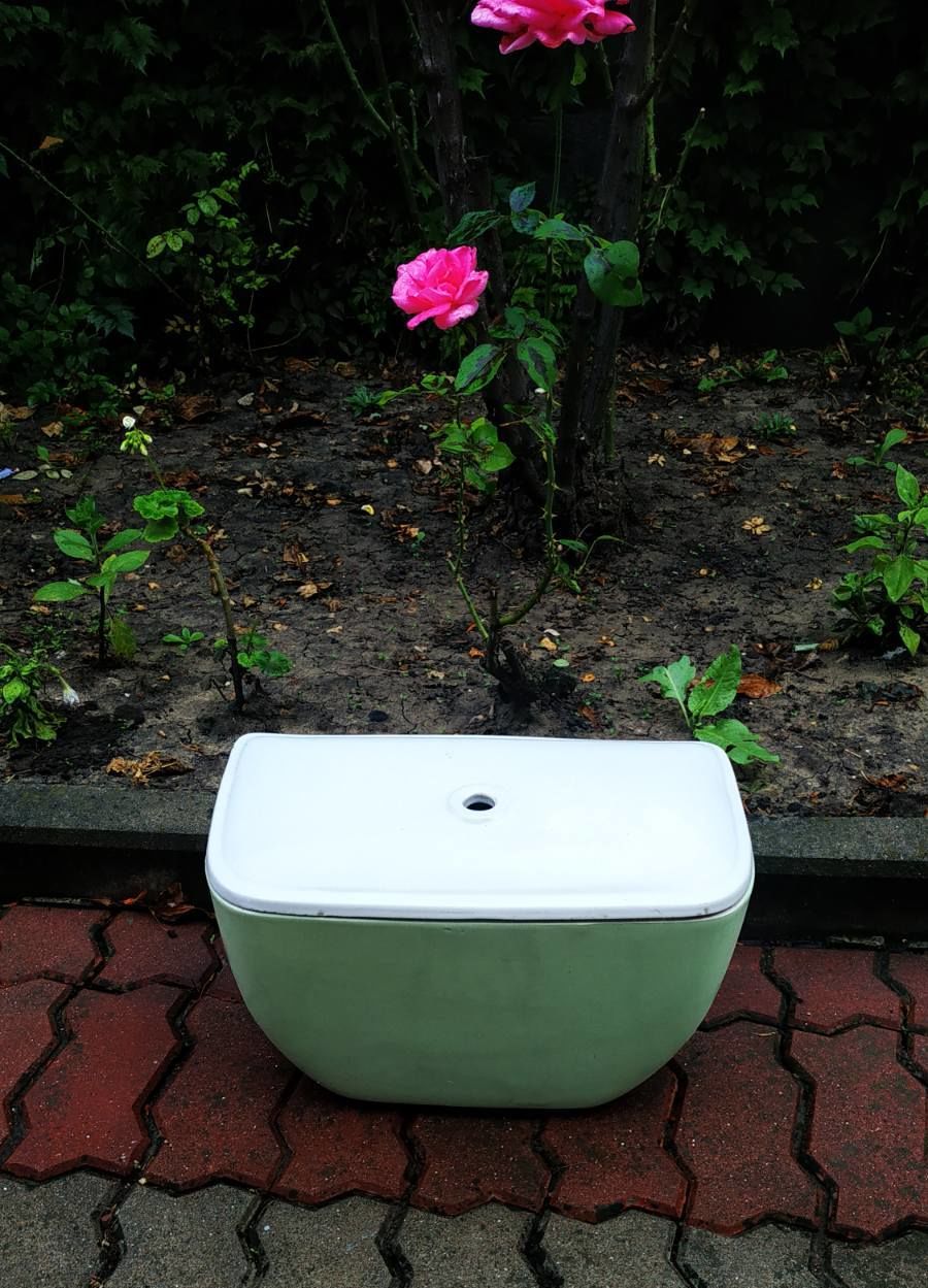 Новая мойка стальная эмалированная.