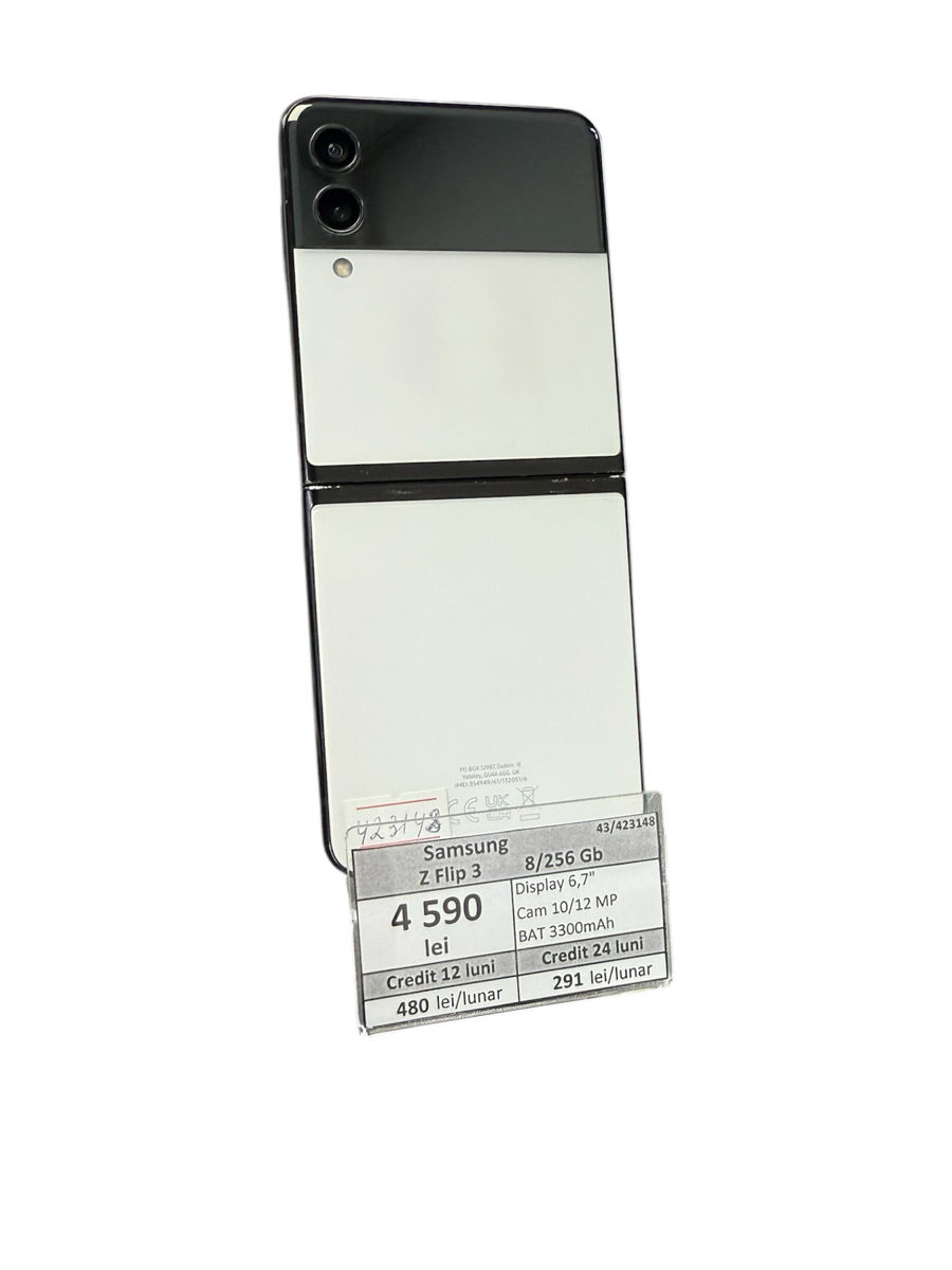 Samsung Z Flip 3.   8/256 Gb. Preț 4590 lei фото 0