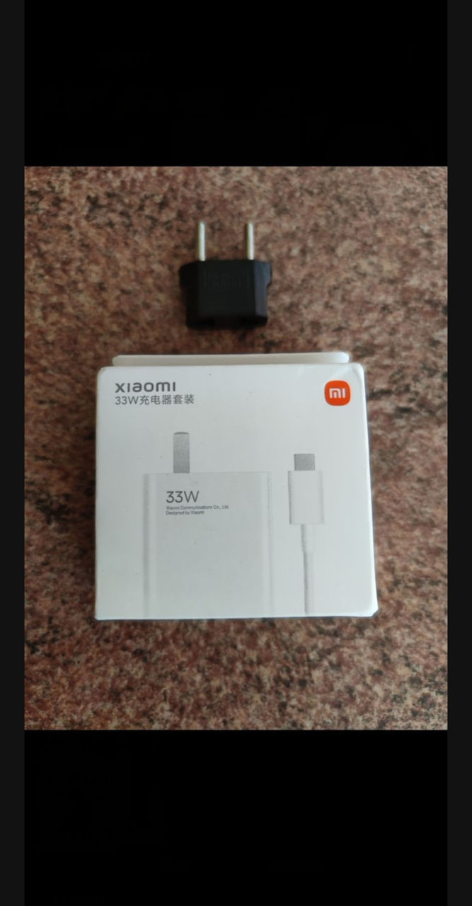 Оригинальный блок зарядки Xiaomi 33W
