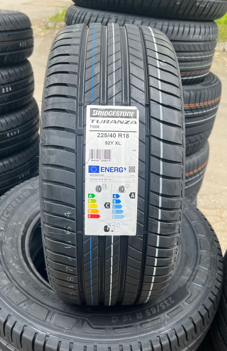 225/40 R18 Bridgestone Turanza T005/ Доставка, livrare toata Moldova 2024 фото 0
