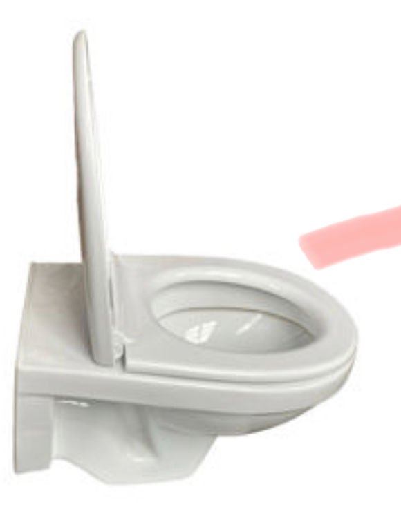 Wc-suspendat Closet suspendat cu capac microlift "RIO   / подвесной унитаз фото 3