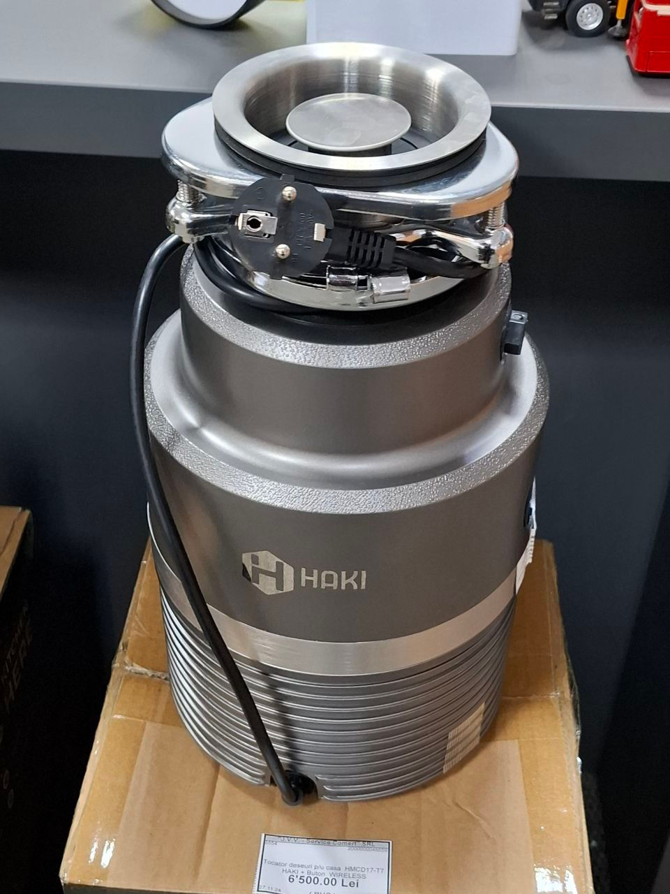 Tocător deșeuri p/n casă haki titan hmcd17-t7 / euromastermd / credit 0% / importator - distribuitor foto 0