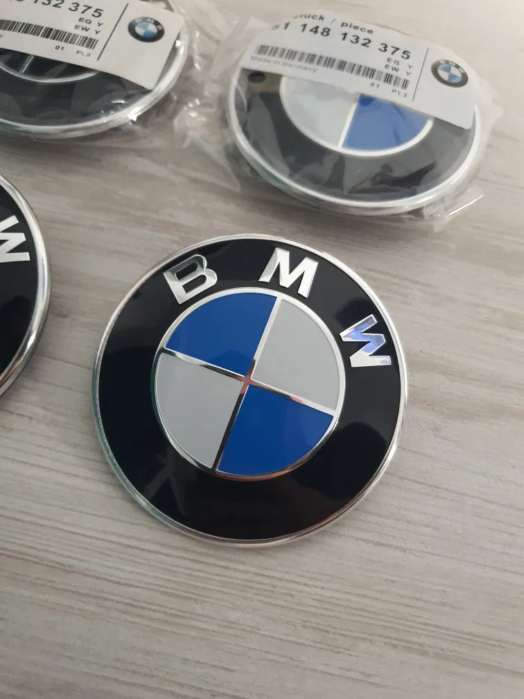 Значки, эмблемы BMW Original на Диски капот и багажник фото 9