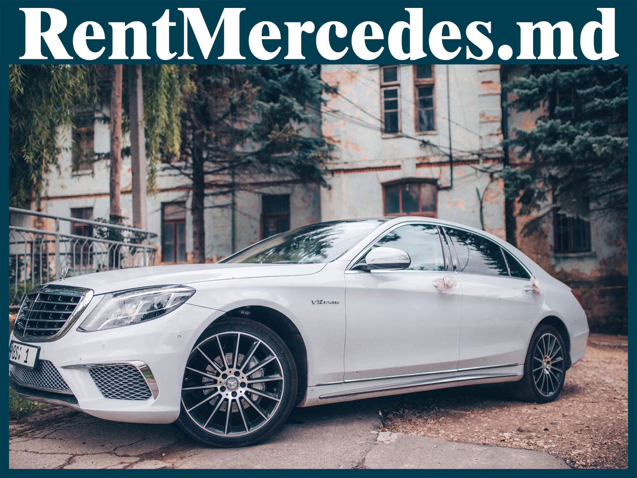 Chirie/прокат Mercedes S Class W222 AMG S65 alb/белый foto 10