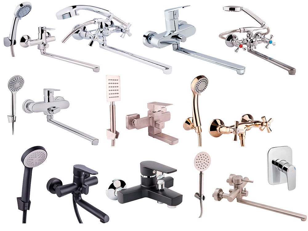 Смесители для ванны и душа