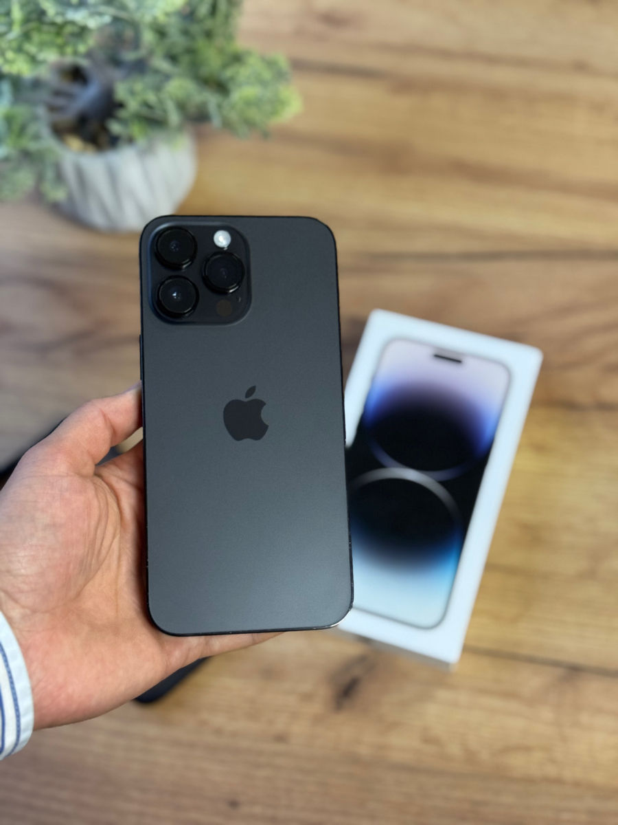 Iphone 14 Pro 256gb 86% stare perfecta ! Tot setul foto 0