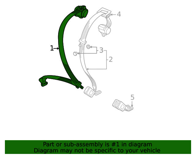 задний ремень безопасности Volkswagen Id.3 foto 1