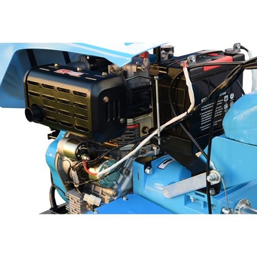 Motocultor 10 c.p. minsk electro emi135de, diesel+starter + set , livrare gratuita!garantie,rate 0% foto 4