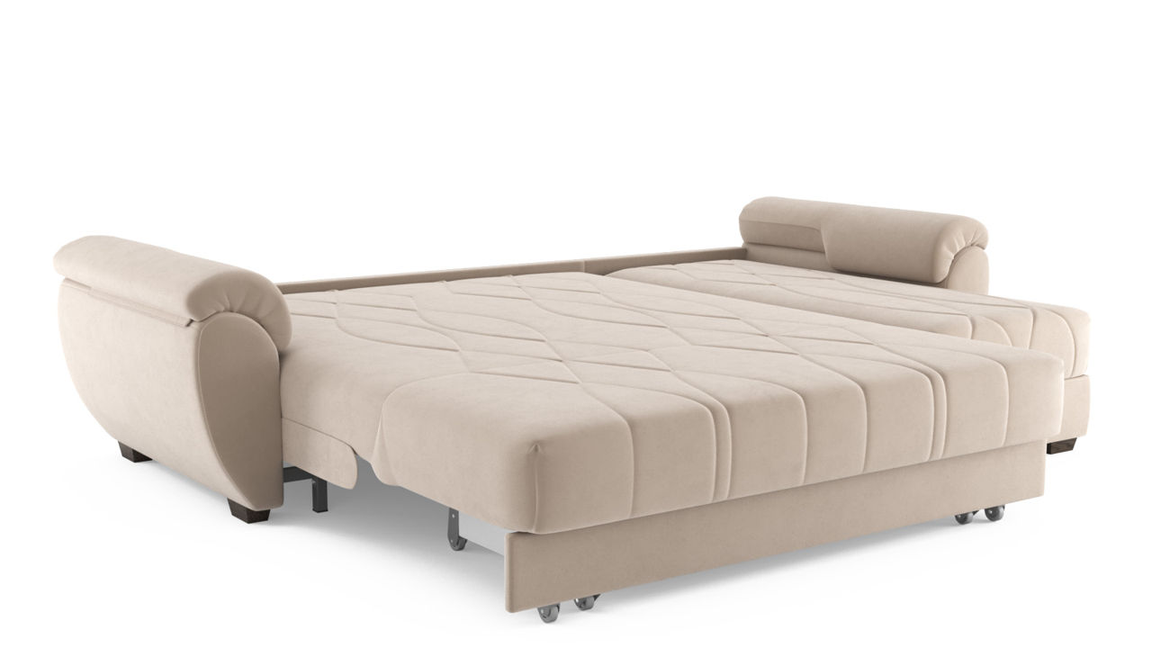 Спальный диван с ортопедическим матрасом для ежедневного использования