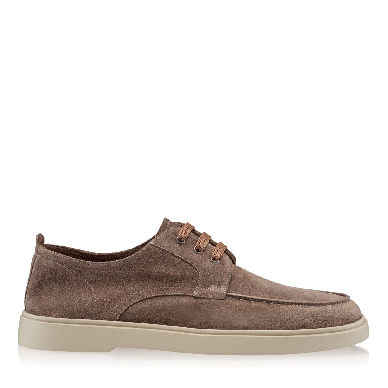 Pantofi casual barbati denis crosta taupe foto 2