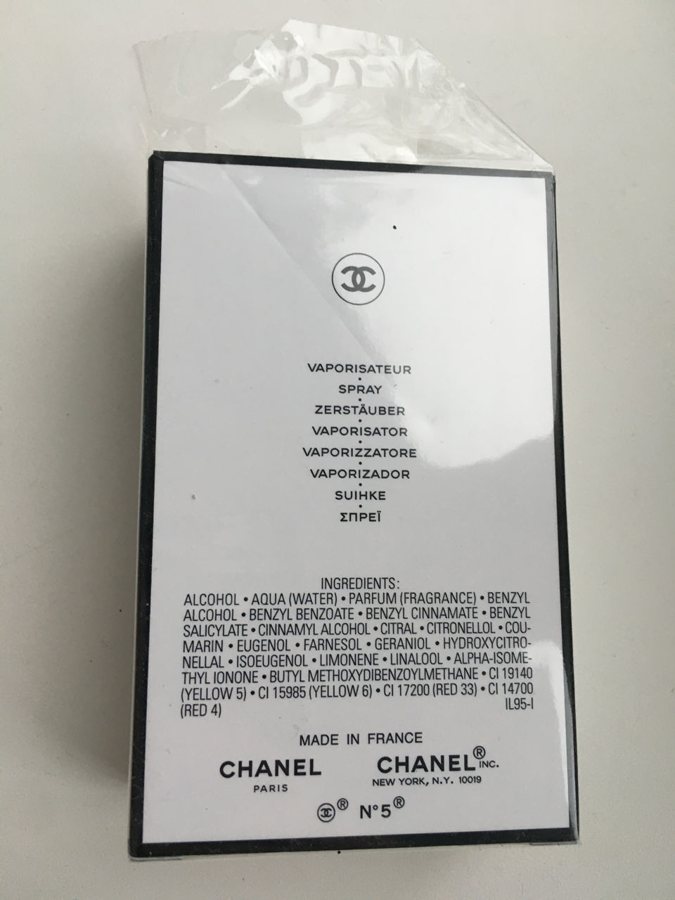 Parfum original, Chanel 5, 50 ml, procurat în Franța, din magazin, este acesta din poze,este absolut foto 2